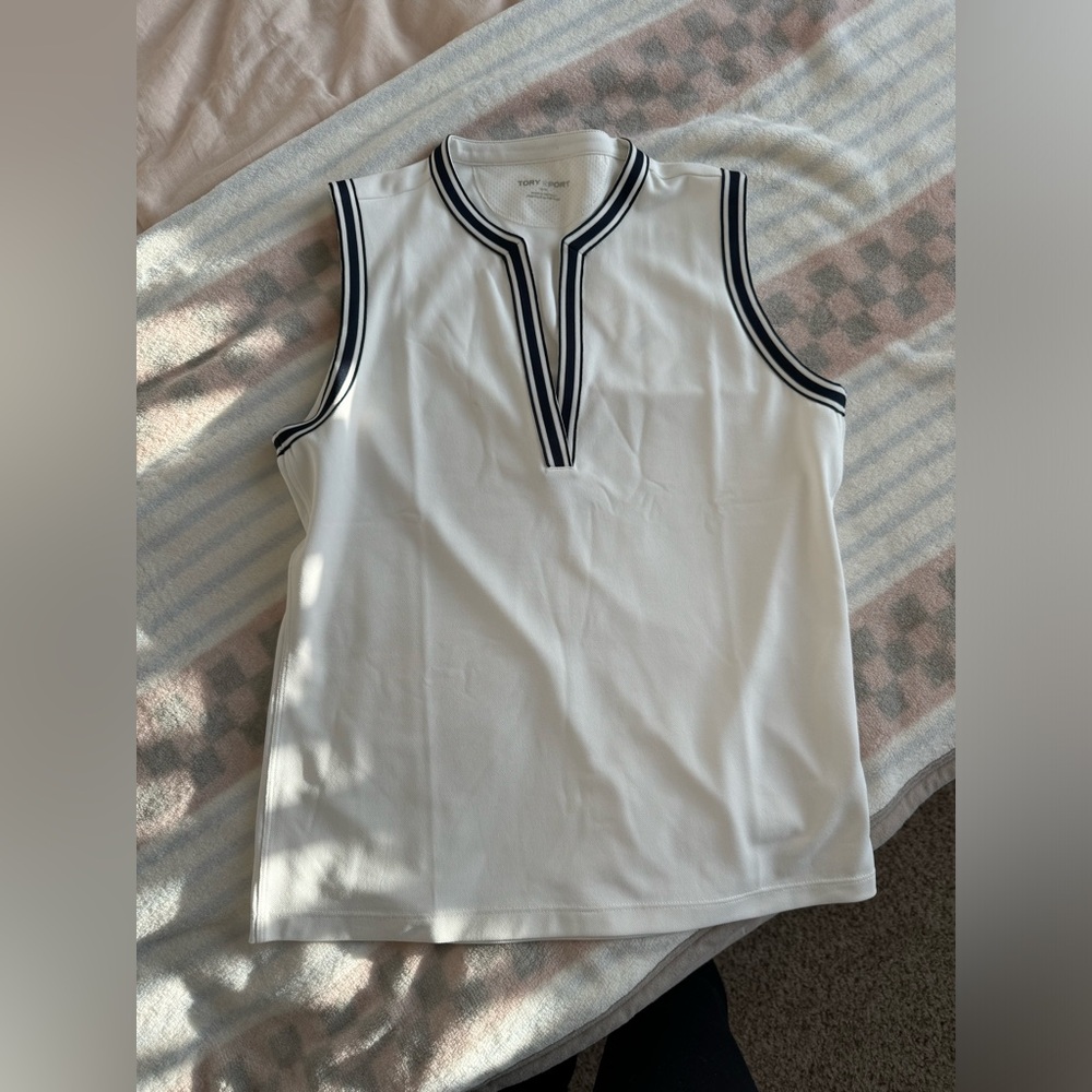 Tory Burch Sport - Sleeveless Tunic Top (Tennis/ Golf Top)